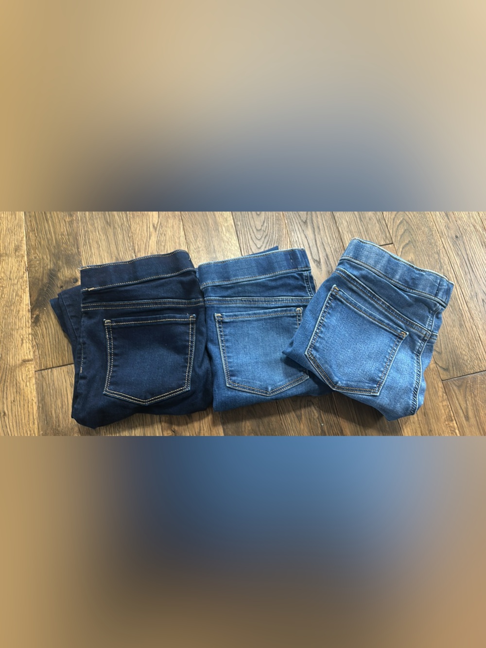 SO Kids Jeans Trio - Dark Blue, Medium Blue & Light Blue